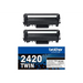 BROTHER TN2420 TWIN-пакет черни тонери BK 3000