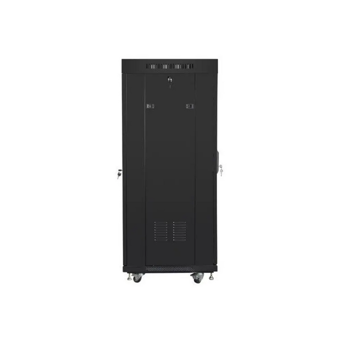 Lanberg стелаж шкаф 19’’ свободно стоящ 27U/600x600 (плосък