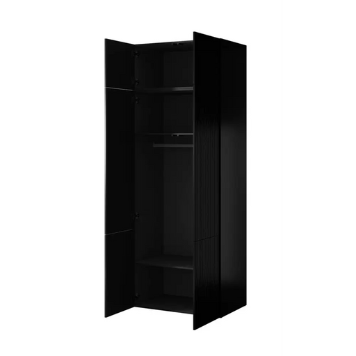 Гардероб ПАФОС 2D БАЗА 90х55,5х45 черен мат
