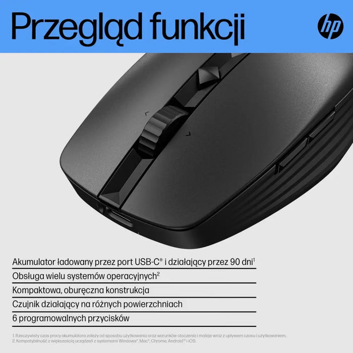 Акумулаторна безшумна мишка HP 710