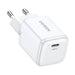 Мини адаптер Ugreen Nexode mini CD318 GaN 20W USB-C бял