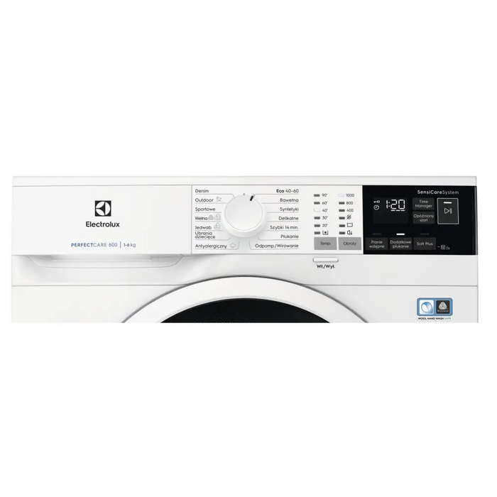 Пералня Electrolux PerfectCare 600 EW6SN406WP Предно