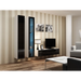 Стойка за телевизор Cama VIGO 140 30/140/40 бяло/черно гланц