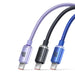 Кабел за данни Baseus crystal shine series за бързо