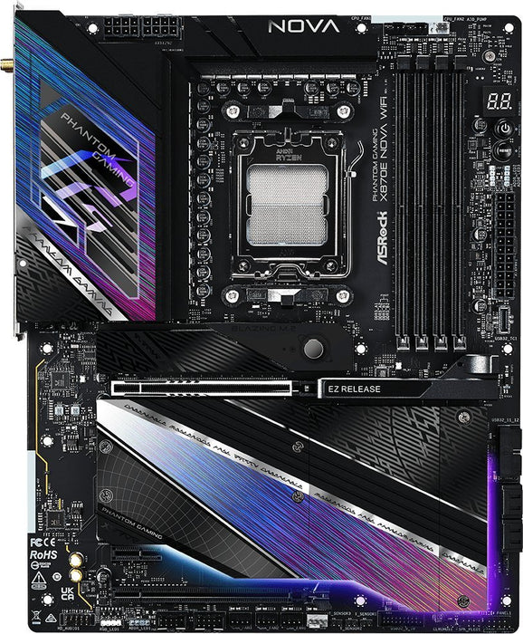 Дънна платка ASRock 90-MXBPX0-A0UAYZ AMD X870E AMD AM5