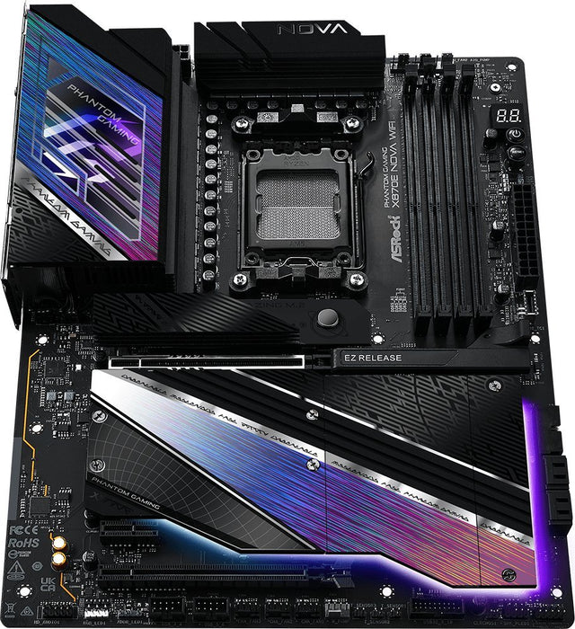 Дънна платка ASRock 90-MXBPX0-A0UAYZ AMD X870E AMD AM5