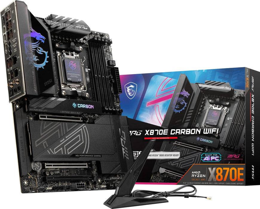 Дънна платка MSI MPG X870E CARBON WIFI AMD AM5 AMD