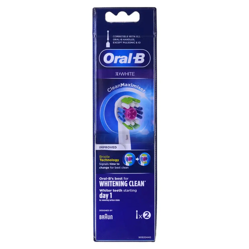 Резервни глави за четки за зъби ORAL-B Braun 3D White Clean