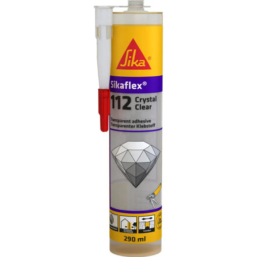 ЛЕПИЛО - УПЛЪТНИТЕЛ ПРОЗРАЧНО SIKA SIKAFLEX 112 CRYSTAL