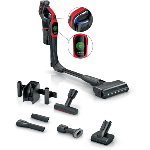 ВЕРТИКАЛНА АКУМУЛАТОРНА ПРАХОСМУКАЧКА BOSCH BCS1041PET