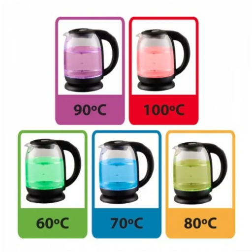 Електрическа кана Esperanza EKK027 1.7 L 2200 W Черна