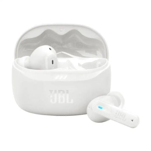 Безжични слушалки JBL Tune Beam 2 TWS Bluetooth 5.3 бели