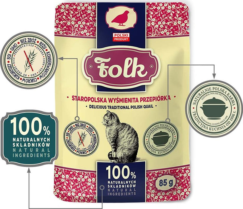 FOLK Вкусна традиционна полска пъдпъдък 85g