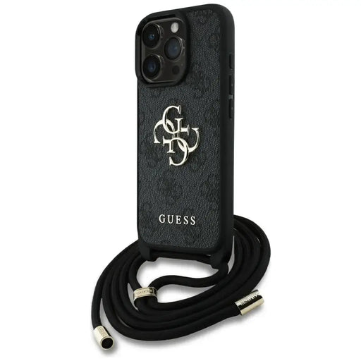 Калъф за през рамо с голямо лого Guess 4G за iPhone 16 Pro
