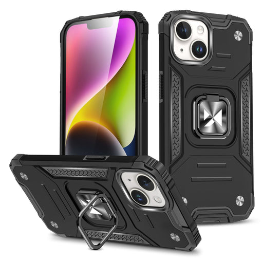 Кейс Wozinsky Ring Armor за iPhone 15 черен