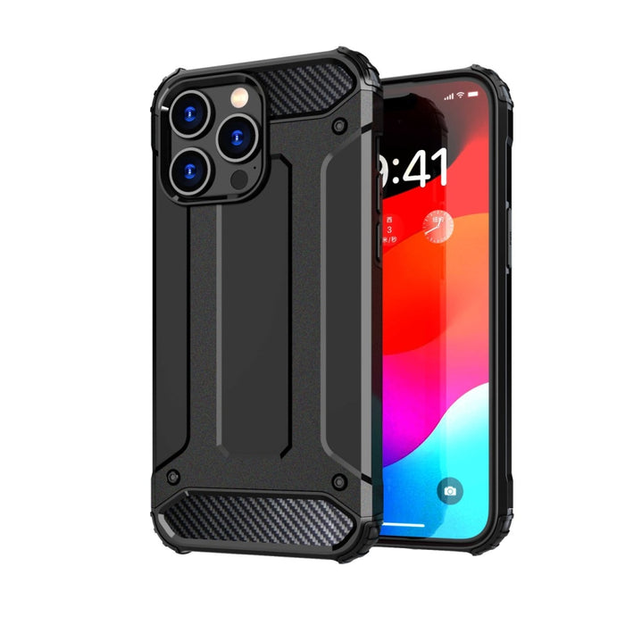 Кейс HQWear Hybrid Armor за iPhone 15 Pro Max син