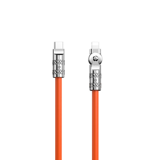Ъглов кабел Dudao USB-C към Lightning 30W 1m завъртане