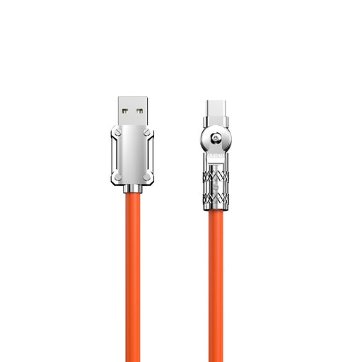 Ъглов кабел Dudao L24AC USB към USB-C 120W завъртане на 180°