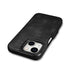 Калъф iCarer Curved Edge Oil Wax Real Leather за iPhone 15