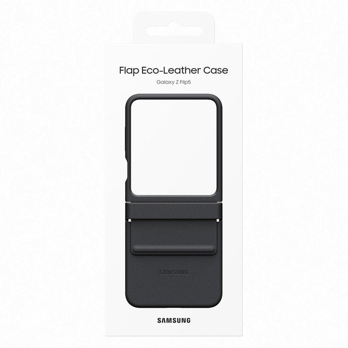 Калъф Samsung Eco-Leather за Samsung Galaxy Z Flip5 черен