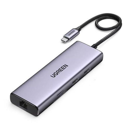 Хъб 5в1 Ugreen CM511 USB-C към HDMI 1.4 / 3x USB-A / USB-C