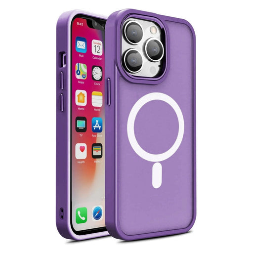 Кейс HQWear Color Matte за iPhone 15 съвместим с MagSafe