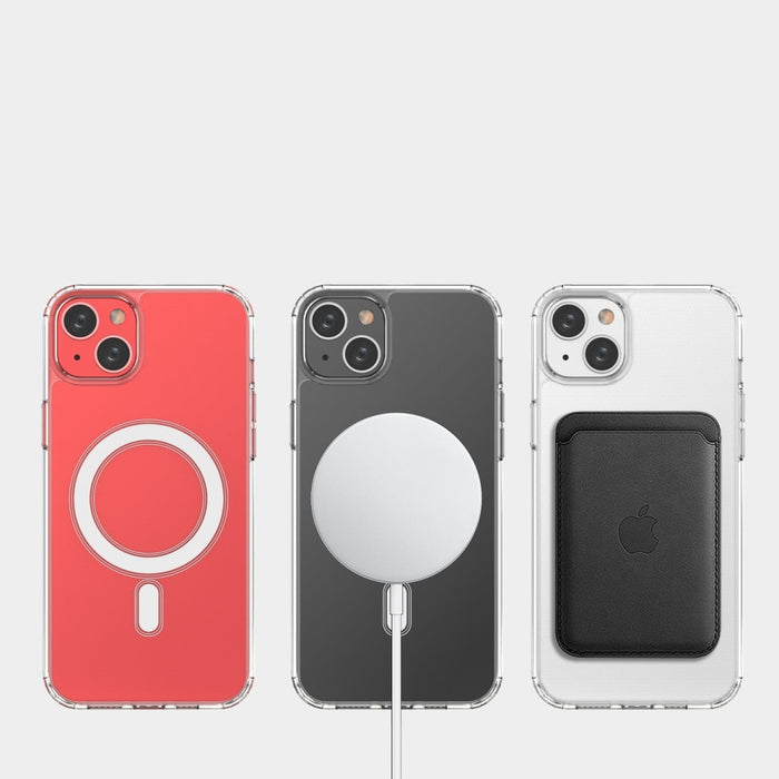 Кейс HQWear Magnetic Case за iPhone 15 MagSafe прозрачен