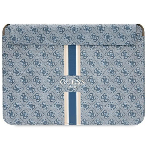 Чанта за лаптоп Guess GUCS14P4RPSB 14 синя / синя 4G Printed