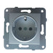 КОНТАКТ ЕДИНИЧЕН МЕХАНИЗЪМ СИВ PANASONIC KARRE PLUS