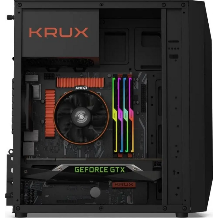 Черна компютърна кутия KRUX Astro Cube