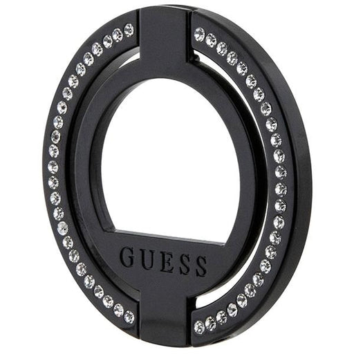 Ринг холдър Guess MagSafe GUMRSALDGK черен / черен