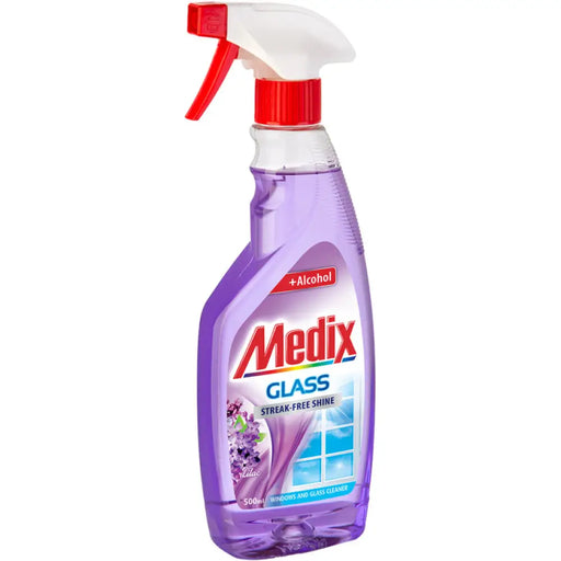 ПРЕПАРАТ ЗА ПРОЗОРЦИ И СТЪКЛА 500 ML ЛЮЛЯК MEDIX