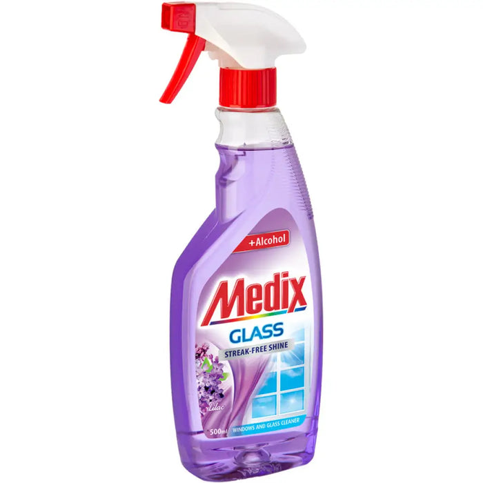 ПРЕПАРАТ ЗА ПРОЗОРЦИ И СТЪКЛА 500 ML ЛЮЛЯК MEDIX