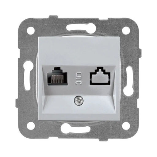 РОЗЕТКА КОМПЮТЪР RJ45 CAT 5E МЕХАНИЗЪМ С КАПАК PANASONIC