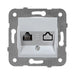 РОЗЕТКА КОМПЮТЪР RJ45 CAT 5E МЕХАНИЗЪМ С КАПАК PANASONIC