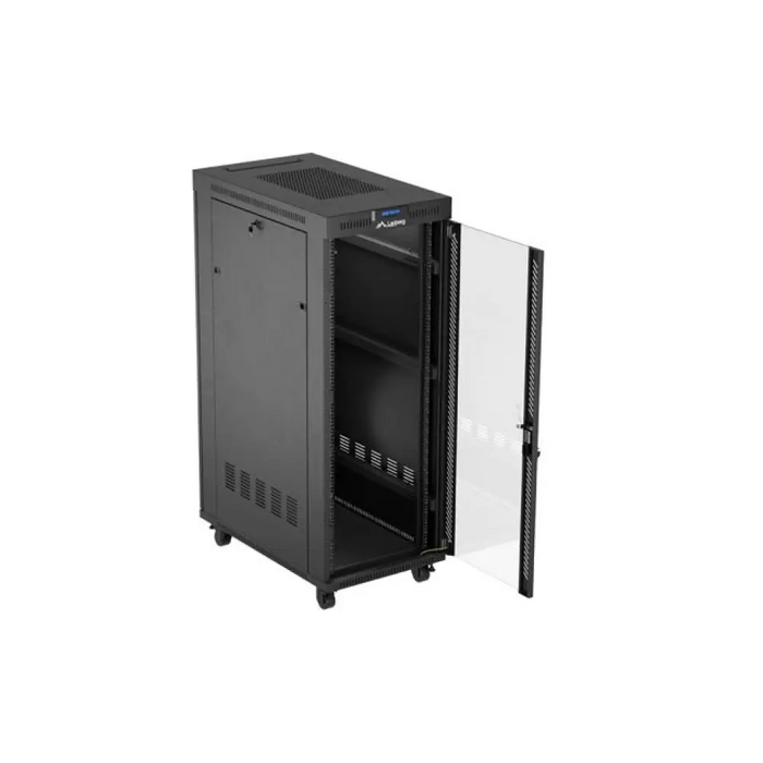 Шкаф Lanberg 19’’ свободно стоящ 32U/600X1000 (ПЛОСЪК)