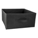 ТЕКСТИЛНА КУТИЯ MAXHOME 30Х30Х15 СМ. ЧЕРНА
