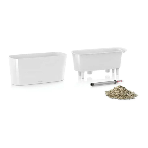 КАШПА 40X15X18CM С НАПОИТЕЛНА СИСТЕМА LECHUZA DELTA 20