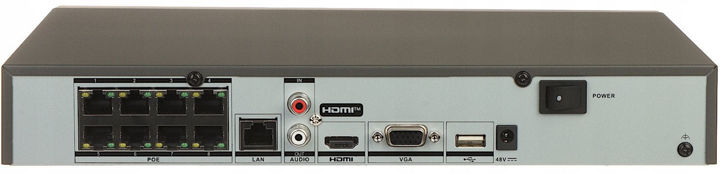 РЕЖИСТРАТОР IP HIKVISION DS-7608NXI-K1/8P D PL