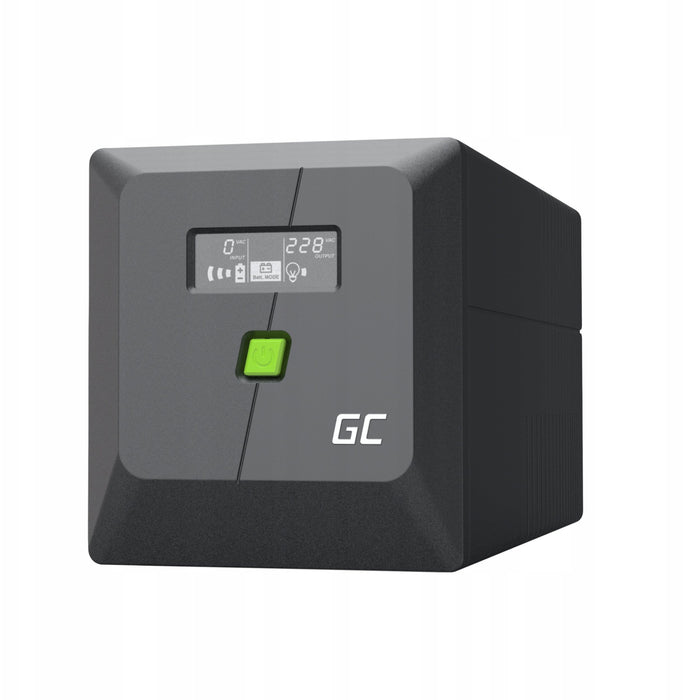 Green Cell UPSLP700 непрекъсваемо захранване (UPS) Line-Interactive 1 kVA 700 W 4 AC изход(а)