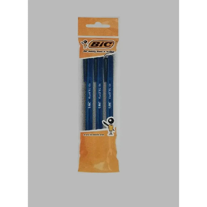 КОМПЛЕКТ РАУНДСТИК КЛИК 3БР. / син / BIC