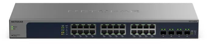 NETGEAR 24PT 10G/MULTI-GIG EASY SMART SWITCH