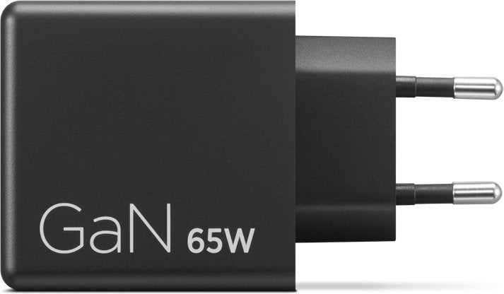 LENOVO Двоен USB-C 65W GaN Зарядно устройство Черен EU