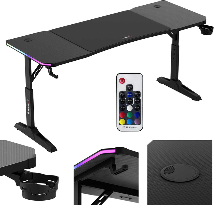 Бюро за игри Huzaro Hero 4.6 RGB Black