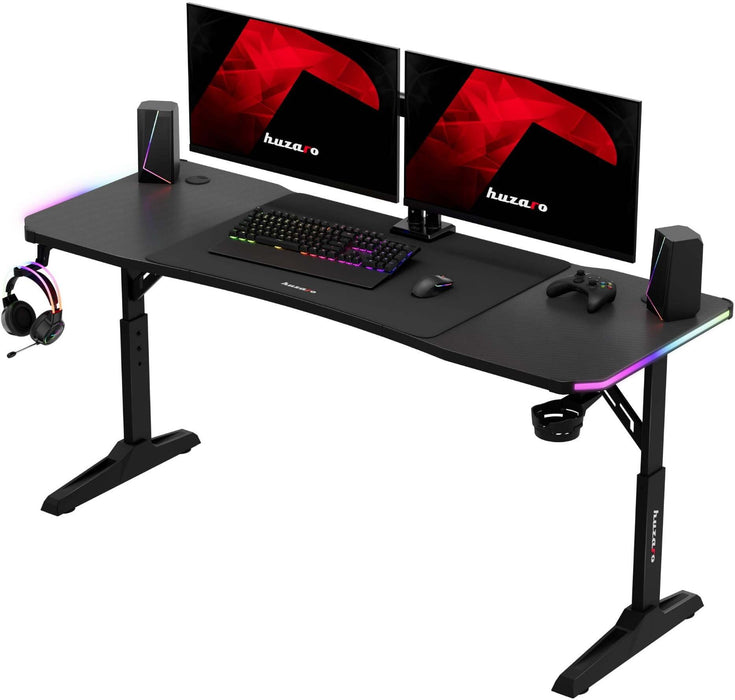 Бюро за игри Huzaro Hero 4.6 RGB Black