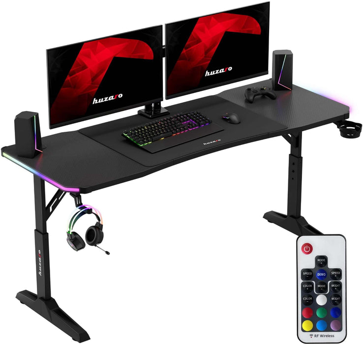 Бюро за игри Huzaro Hero 4.6 RGB Black