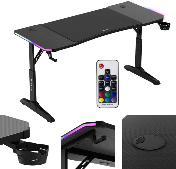 Бюро за игри Huzaro Hero 3.6 RGB Black