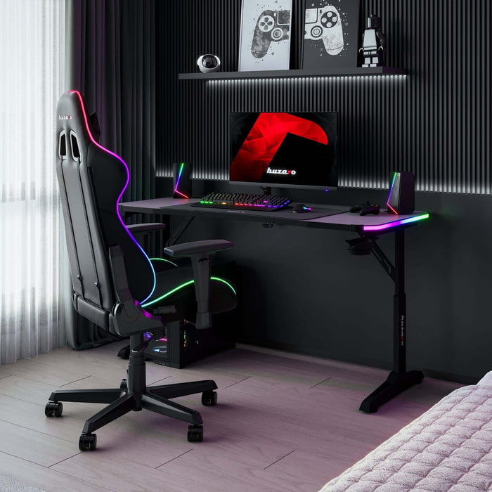 Бюро за игри Huzaro Hero 3.6 RGB Black