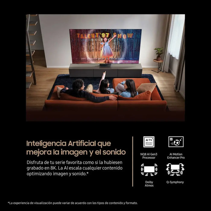 Смарт телевизор Samsung TQ75QN900FTXXC 75’’ (75’’) 8K Ultra