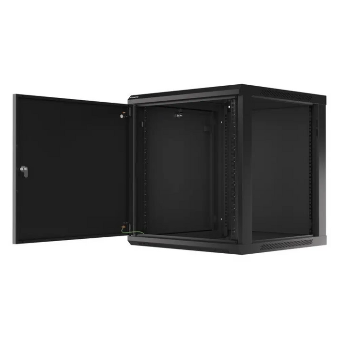 Шкаф Lanberg стелаж 19’’ за монтаж на стена 12U/600x600